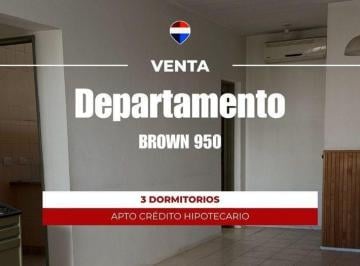 Departamento · 74m² · 5 Ambientes · Venta Departamento 3 Dorm. Brown 950