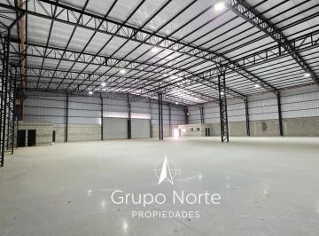 Bodega-Galpón · 1440m² · 10 Cocheras · Depósito en Alquiler en Benavidez, Tigre. Nave Industrial