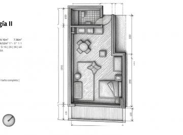 Departamento · 39m² · 1 Ambiente · Venta Departamento Monoambiente con Balcon en Coghlan
