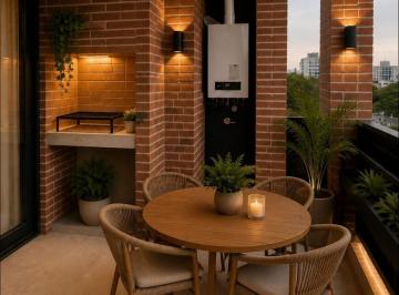 Departamento · 62m² · 2 Ambientes · 1 Cochera · Depto a Estrenar 2 Amp Amb, C/fte Bcón Tza C/coch Full Amenities