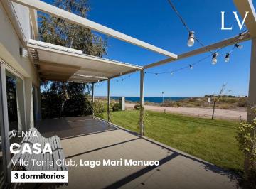 Casa · 220m² · 6 Ambientes · 1 Cochera · Casa en Venta 3 Dorm., Villa Tenis Club, Lago Marimenuco, Neuquén Capital