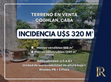 Terreno · 340m² · Terreno en Venta, Oportunidad en Coghlan