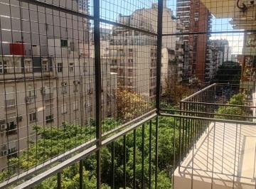 Departamento de 1 ambiente, Palermo · Monoambiente de 36 m² en Alquiler en Palermo Media Cuadra Plaza Las Heras con Balcón