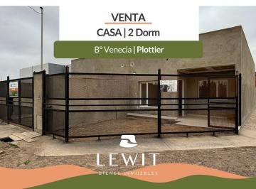 Casa · 62m² · 3 Ambientes · 1 Cochera · Venta Casa Plottier 2 Dorm. en Loteo Venecia