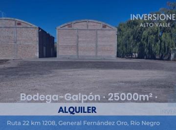 Bodega-Galpón · 25000m² · Oportunidad Alquiler