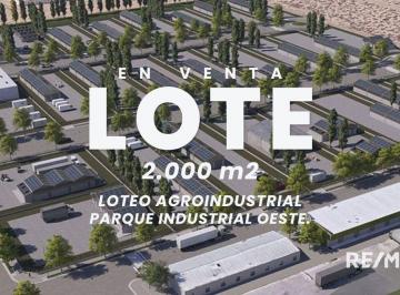 Terreno · 1600m² · Venta Lote Industrial