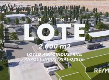 Terreno · 1600m² · Venta Lote Industrial