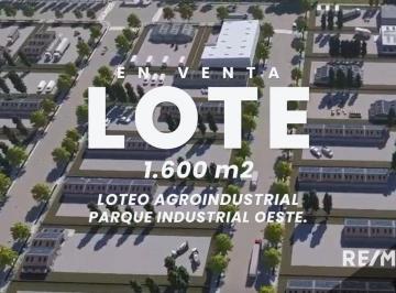 Terreno · 1600m² · Venta Lote Industrial