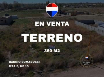 Terreno · 360m² · Venta Lote Barrio Somadossi