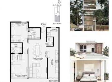 Departamento · 89m² · 3 Ambientes · Venta de Departamento de Pozo en Corrientes
