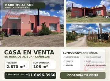 Casa · 94m² · 4 Ambientes · 1 Cochera · Casa en Barrios Al Sur.
