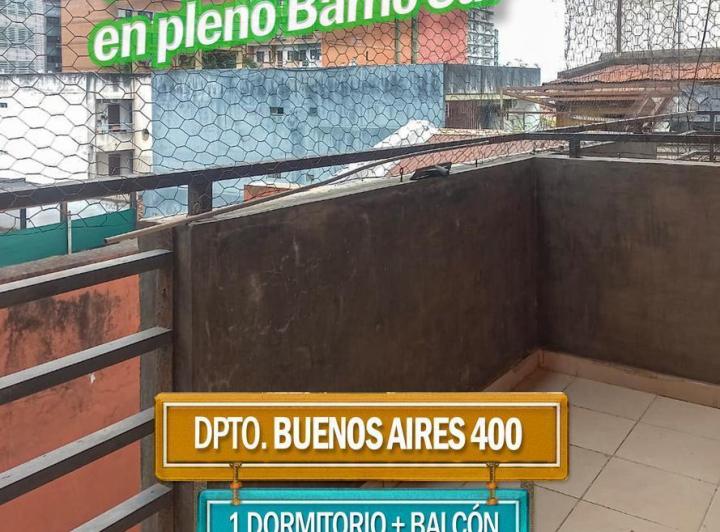 Departamento · 1m² · 1 Dormitorio