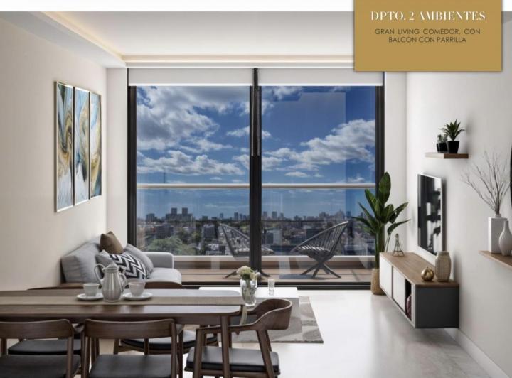 Departamento · 70m² · 2 Ambientes · 1 Cochera