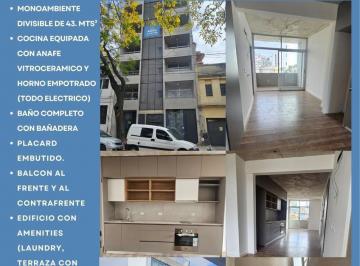 Departamento · 35m² · 1 Ambiente · Alquiler Departamento Monoambiente a Estrenar (Palermo Hollywood)