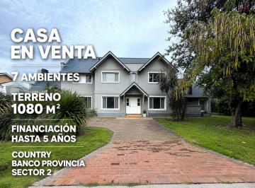 Casa · 380m² · 7 Ambientes · 3 Cocheras · Casa Venta 7 Amb. Bco Provincia con Financiacion