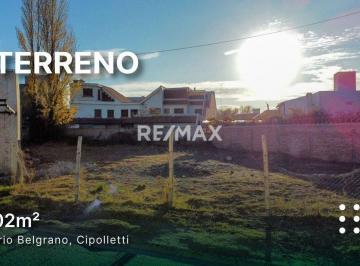 Terreno · 502m² · Venta Terreno Zona Residencial Cipolletti