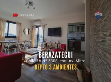Departamento · 50m² · 3 Ambientes · Departamento 3 Amb, Calle 16 5308, Berazategui