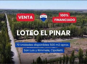 Terreno · 537m² · Venta Lotes Residenciales Cipolletti