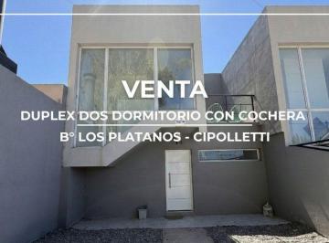 PH · 100m² · 4 Ambientes · 1 Cochera · Duplex en Venta 2 Dorm. Cipolletti