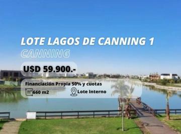 Terreno · 660m² · Lote en Venta en Lagos de Canning 1 Interno