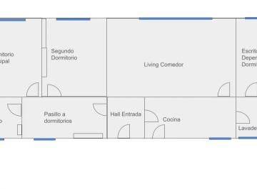 Plano · Dueño Directo - Hermoso Semipiso con Cochera