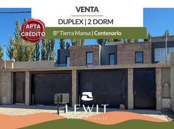 PH · 130m² · 3 Ambientes · 1 Cochera · Venta Dúplex a Estrenar 2 Dorm. | Tierra Mansa Centenario | Posesión Inmediata