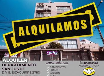 RUS-RUS-11163_2 · Alquiler Departamento en San Justo 2 Ambientes