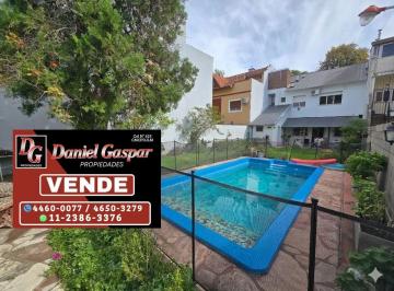 Casa de 7 ambientes, Vicente López · Venta – Excelente Casa 7 Ambientes C/piscina – Vicente Lopez