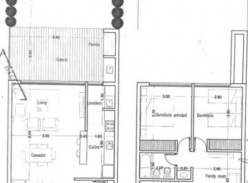 Departamento · 77m² · 3 Ambientes · 2 Cocheras · Venta Departamento Planta Baja con Jardín 3 Ambientes en Vivo Tortuguitas Terminado