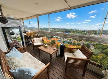 Departamento · 105m² · 4 Ambientes · 1 Cochera · Venta Depto 4 Ambientes C/ Terraza, Vista Al Rio, Cochera, Baulera - Av del Libertador 7500, Nuñez