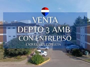 Departamento · 54m² · 4 Ambientes · Venta Depto 3 Amb + Entrepiso B. La Colina Ezp