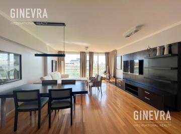 Departamento · 107m² · 3 Ambientes · 1 Cochera · 2 Dorm. en Alquiler Amoblado y Equipado, El Mirador Puerto Madero