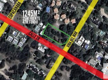 Terreno · 1245m² · Terreno en Venta - 1245 m² - Las Gaviotas, Villa Gesell