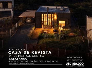 Casa · 187m² · 5 Ambientes · 1 Cochera · Venta Exclusiva Casa de Revista Completamente Equipada de 2 Dorm. en Cabalango