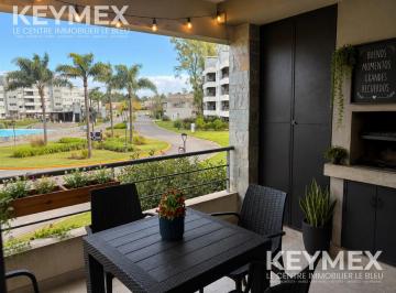 Departamento · 38m² · 2 Ambientes · 1 Cochera · Alquiler Departamento Dos Ambientes en Lagoon, Pilar