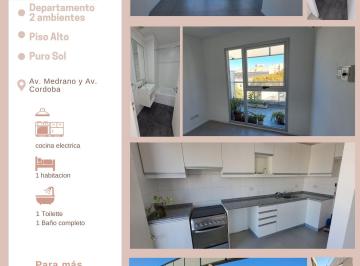 Departamento de 2 ambientes, Palermo · 2 Amb. Puro Sol!