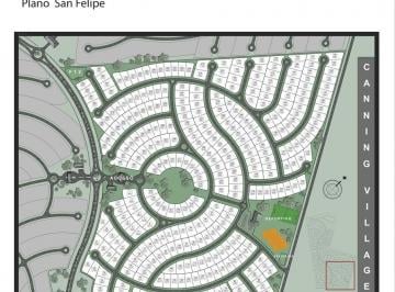 Terreno · 647m² · Terreno Lote en Canning Barrio San Felipe Listo Para Construir Todos Los Servicios