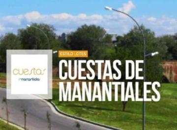 Captura de pantalla 2026-05-11 171508.png · Lote en Venta en Cuestas de Manantiales 250 m² – Excelente Ubicación y Orientación