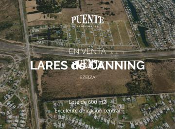 Terreno · 600m² · Terreno en Venta en Canning - Lares Barrio Privado