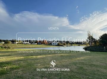 Terreno · 1310m² · Terreno en Venta a La Laguna, Barrio Privado El Campo, Los Cardales