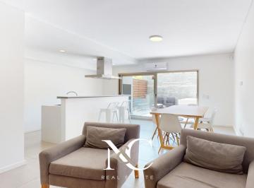 Departamento · 75m² · 3 Ambientes · 1 Cochera · Departamento en Venta en Pinamar 3 Amb con Patio