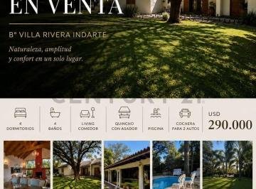 Casa · 440m² · 5 Ambientes · 2 Cocheras · Casa en Venta en Villa Rivera Indarte
