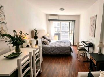 Departamento · 33m² · 1 Ambiente · Impecable Monoambiente con Balcón en Venta - Palermo Chico