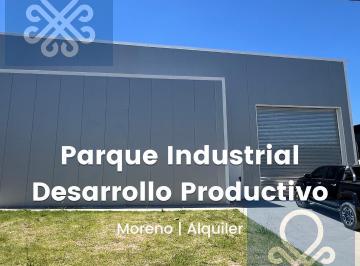 Depósito · 900m² · Depósito en Alquiler en Moreno a Estrenar en Polo Industrial