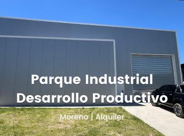 Depósito · 900m² · Depósito en Alquiler en Moreno a Estrenar en Polo Industrial