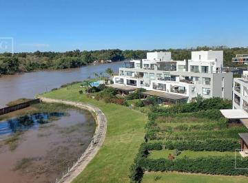 Departamento · 170m² · 4 Ambientes · 1 Cochera · Departamento 3 Dorm y Dep con Jardin Al Rio - Barrio Náutico Albanueva