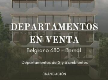 Departamento · 69m² · 3 Ambientes · Departamento en Venta en Bernal