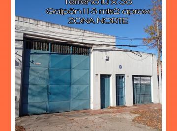 Bodega-Galpón , Rosario · Venta Galpón con Oficinas. Lote 10 X 38 Aprox. Construidos 240 m² Aprox. Zona Norte Rosario
