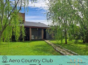 Casa · 160m² · 4 Ambientes · 4 Cocheras · Casa en Venta 4 Ambientes en Aero Country Club, General Rodríguez