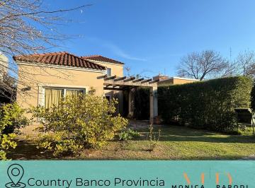 Casa · 330m² · 5 Ambientes · 2 Cocheras · Casa en Venta en Country Banco Provincia – Francisco Álvarez